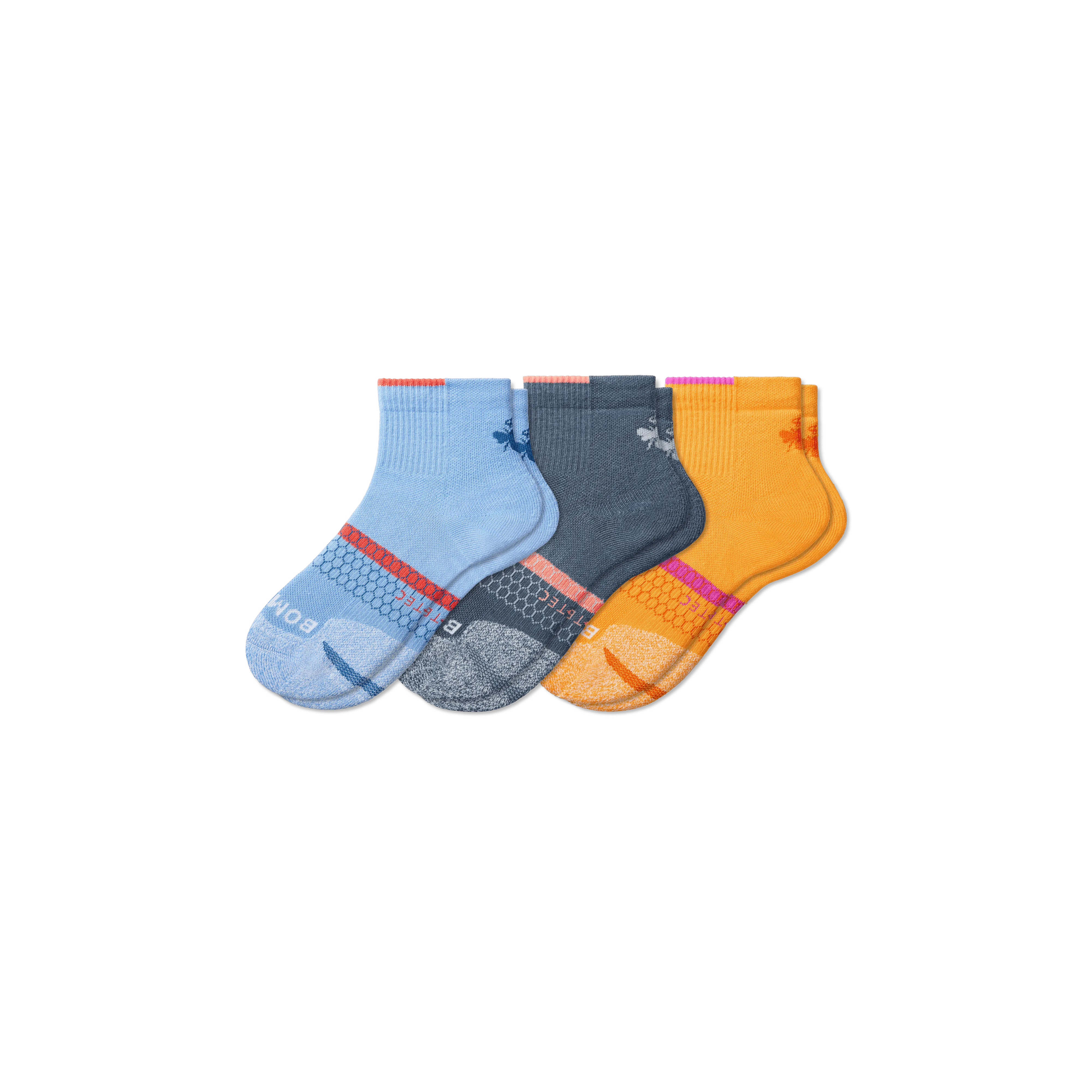 Youth All-Purpose Performance Quarter Sock 3-Pack